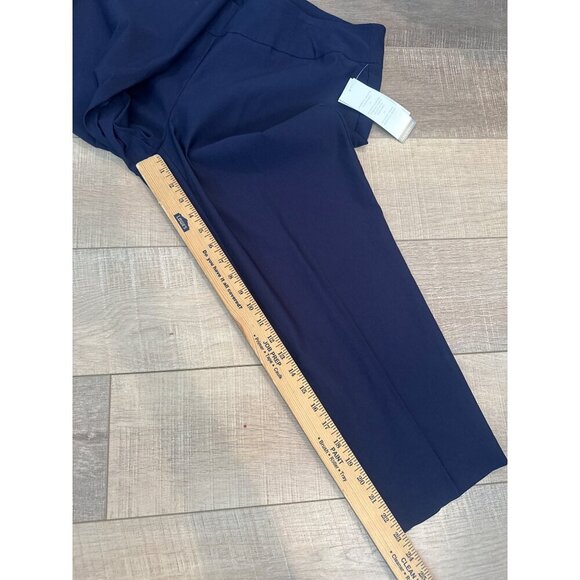 New Directions Hudson Navy Plus Size Pull on Cropped Pants NEW 16W - Picture 3 of 10